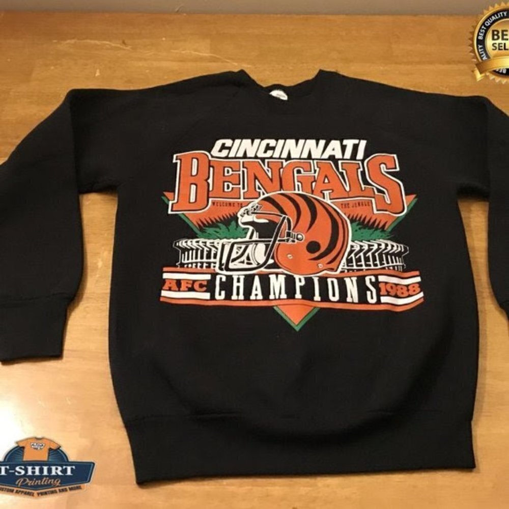 Cincinnati Bengals NFL Football Fan Classic Sweatshirt